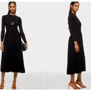 Thakoon Drop Waist Midi Dress